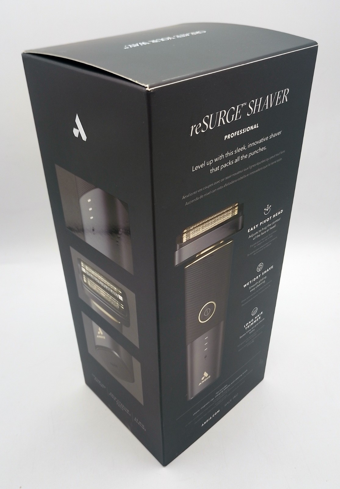 Andis 17300 reSURGE Titanium Precision Foil Rechargeable Shaver