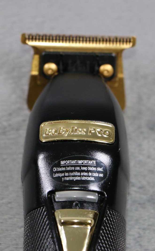 BaByliss PRO BlackFX FX787BN Cordless Trimmer Exposed T-Blade Gold Blades Kit