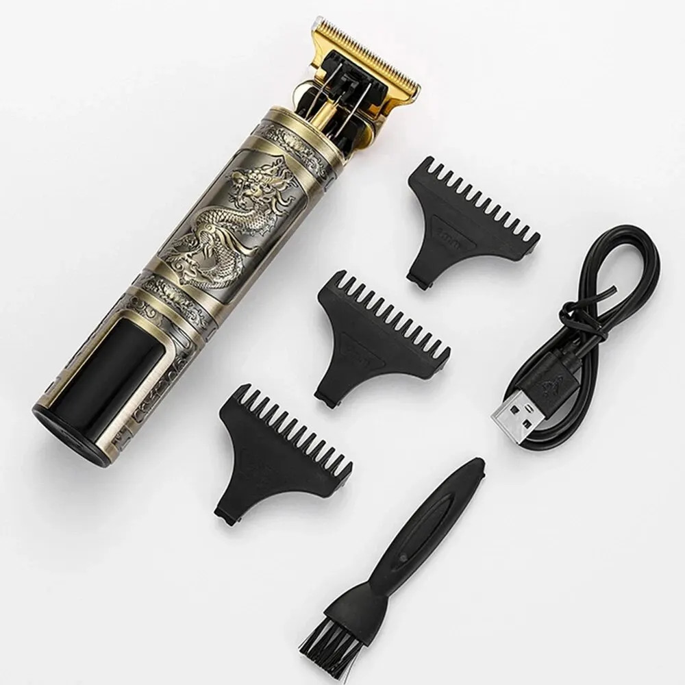 T9 Hair Clipper 3-Speed Electric Trimmer Beard Shaver Barber Grooming Kit LCD
