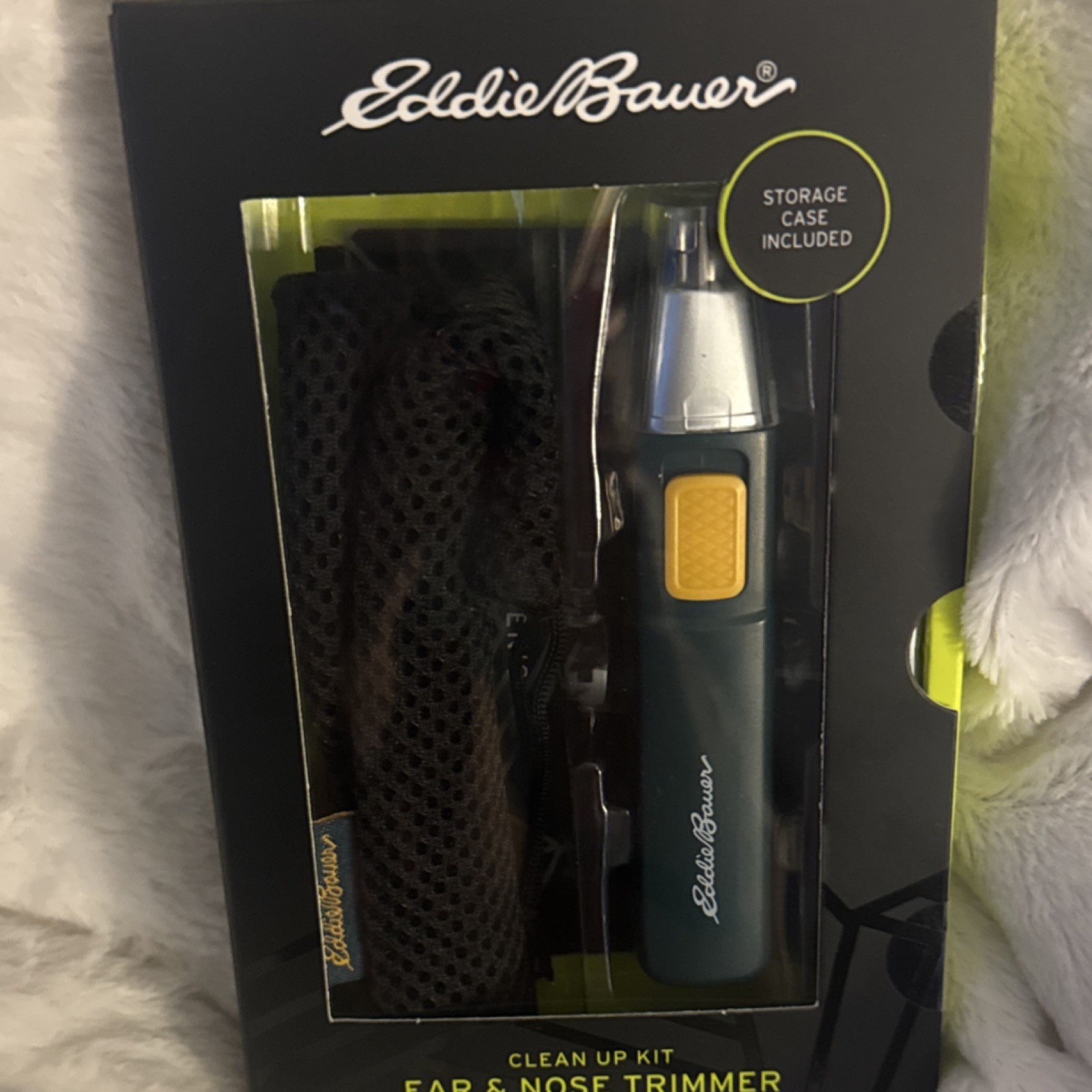 Eddie Bauer Ear & Nose Trimmer Battery Powered Unisex Comes With Storage Case