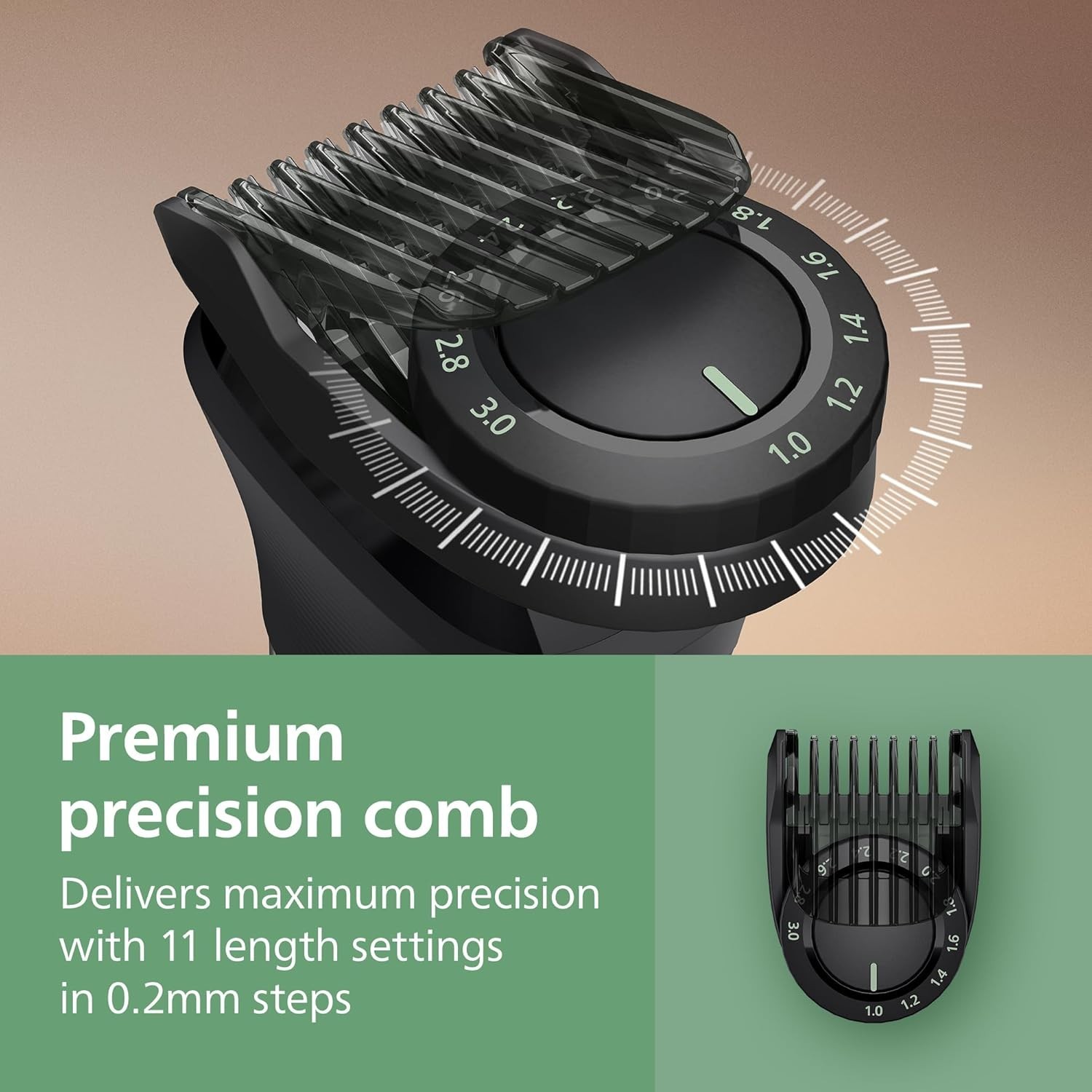 Norelco Philips All-in-One 7000 22-in-1 Trimmer, Face, Hair & Body, Steel