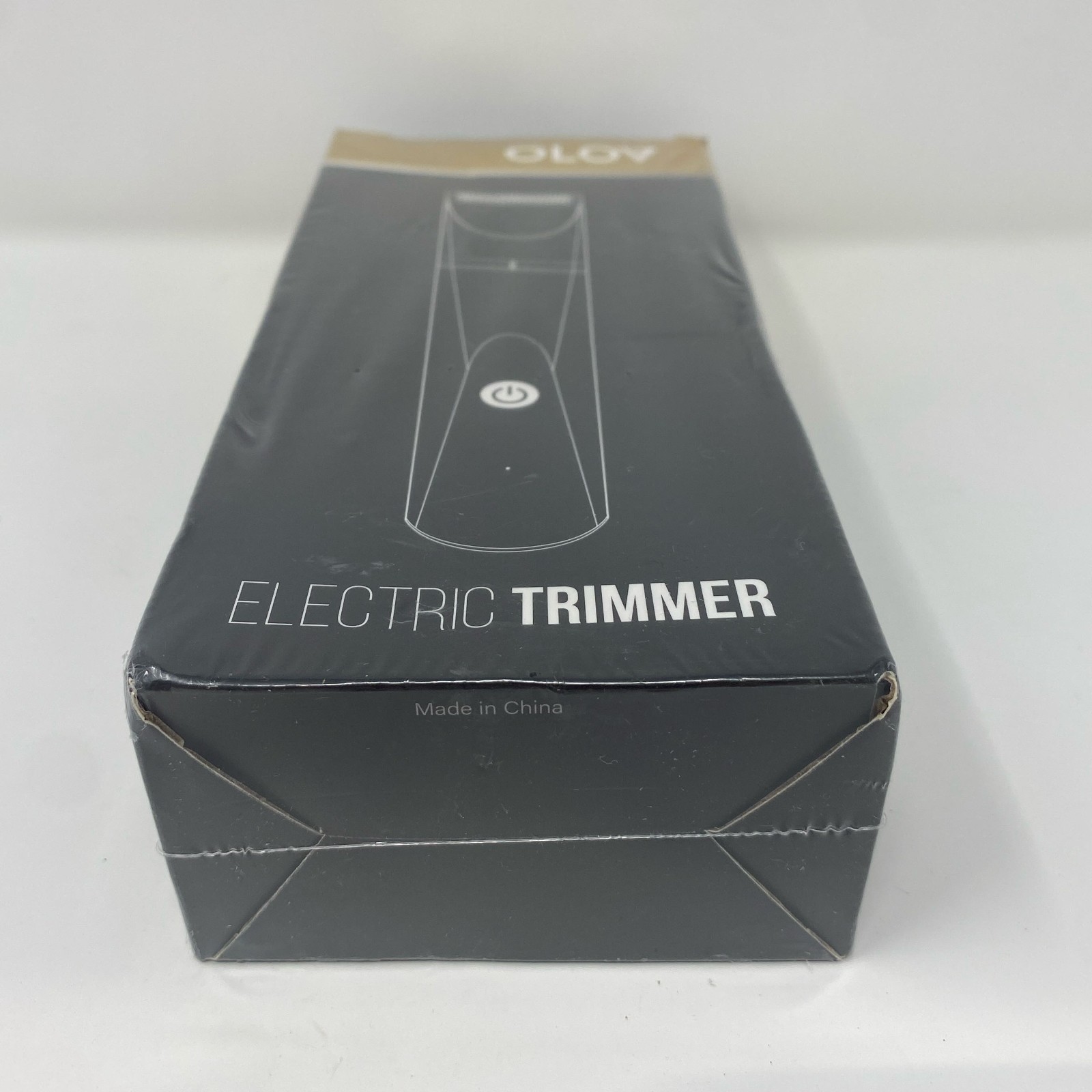 OLOV YP-7032 Electric Body & Groin Trimmer, Black/Gold, Waterproof