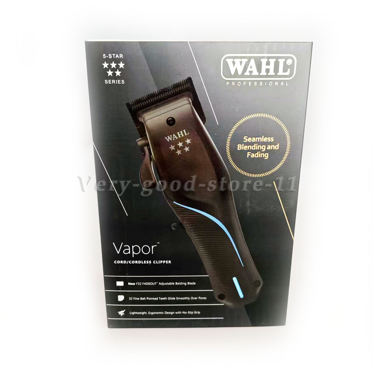 Wahl #3026480 Professional Vapor Cord / Cordless Clipper 5-Star Series
