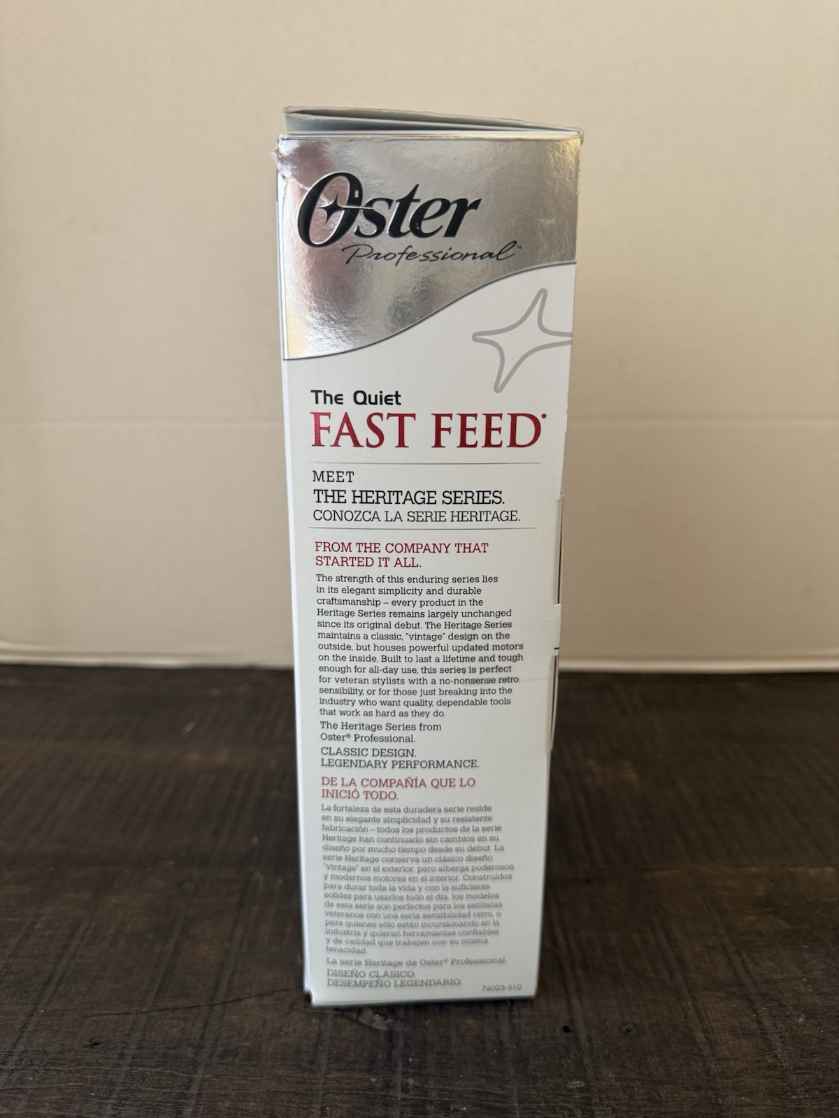 Oster 76023-510 Fast Feed Professional Clipper Adjustable Pivot Motor Made in US