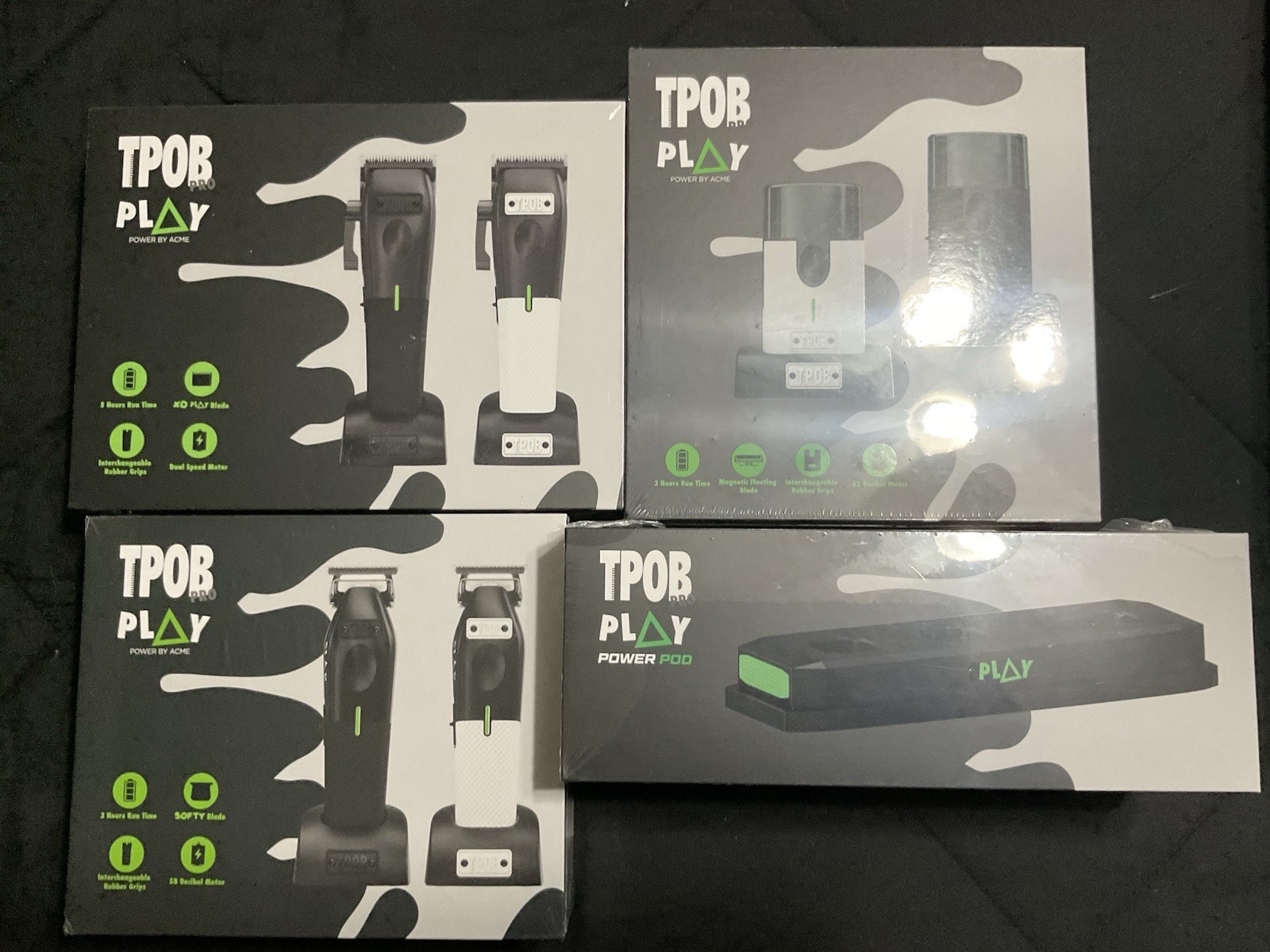 TPOB PLAY ALL-IN-ONE BUNDLE (Black Edition) Brand New Sealed
