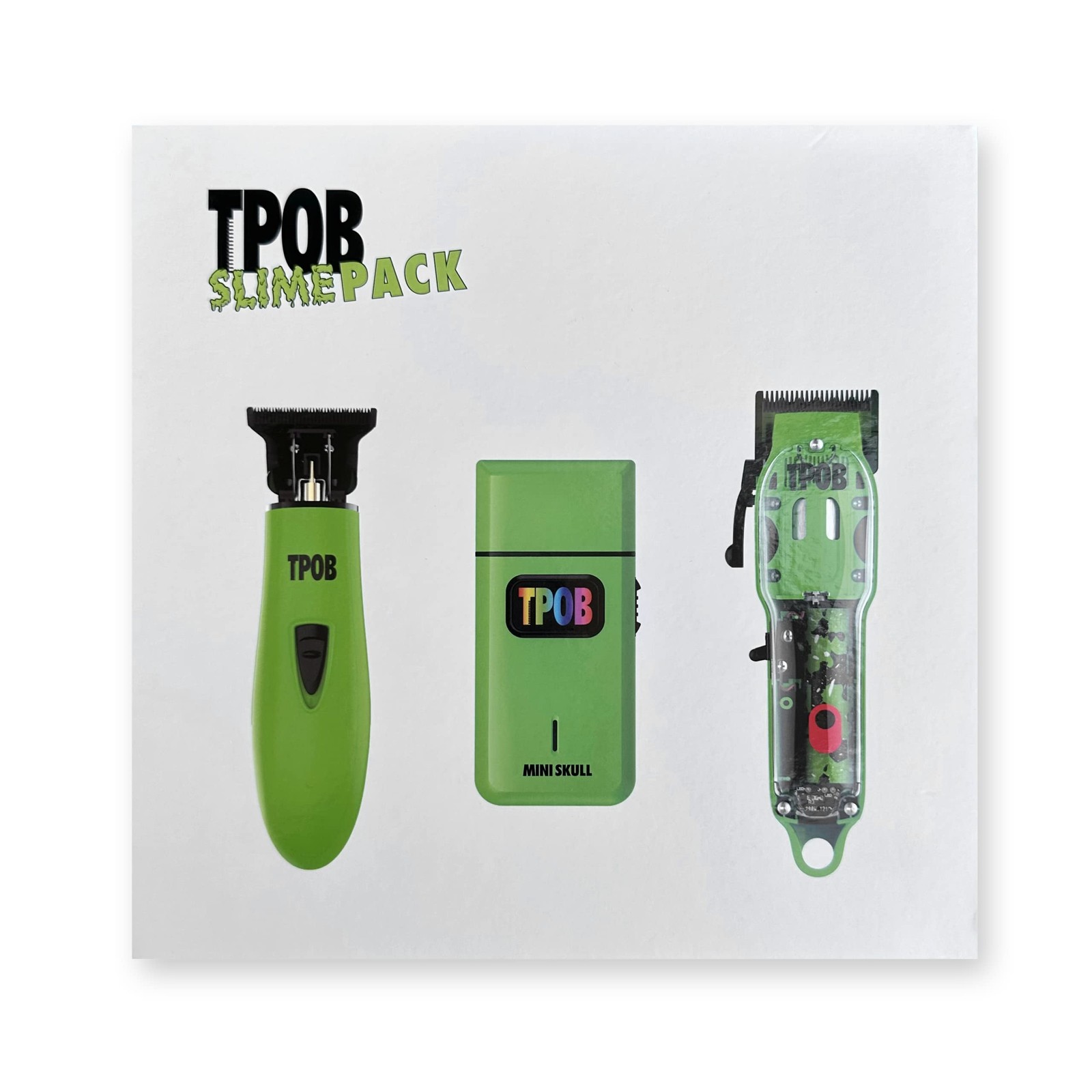 TPOB Slime 2 Barber Hair Clippers Trimmer Shaver Set for Men with Matte case …