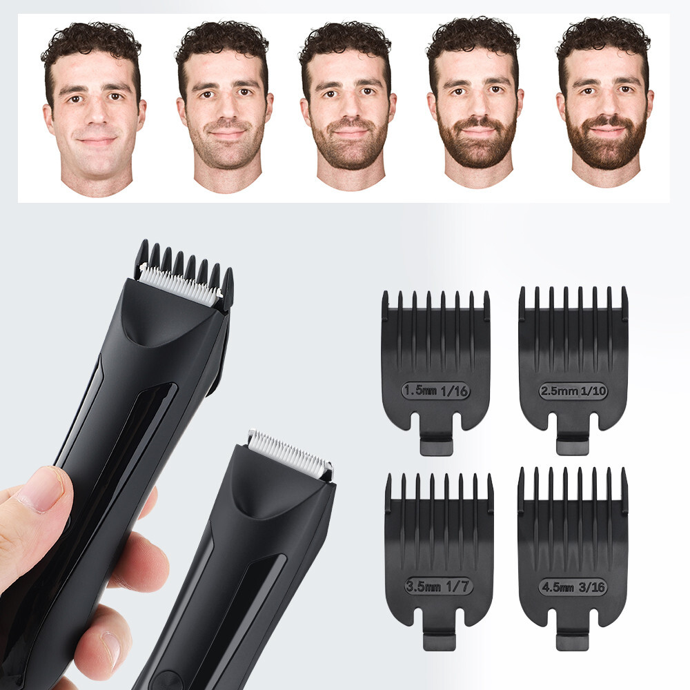 Manscape Groin Hair Trimmer for Men’s Electric Ball Trimmer Wet/Dry Body Shaver