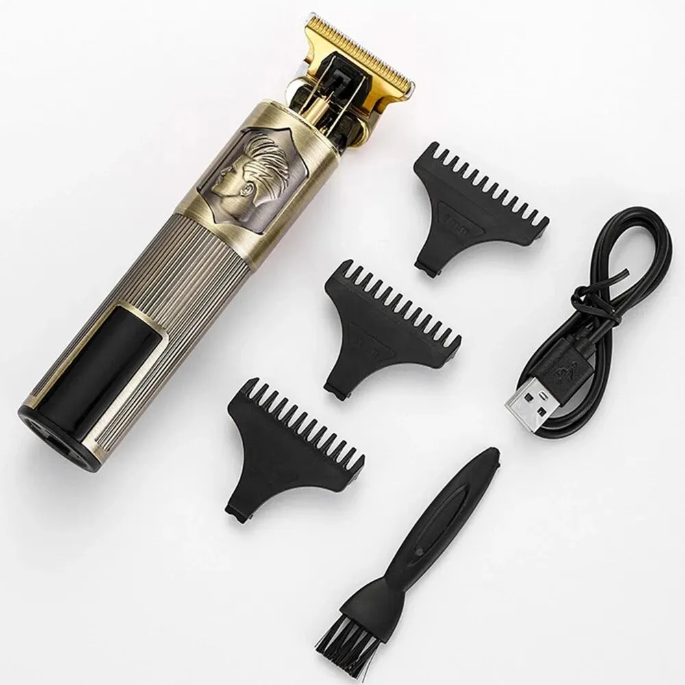 T9 Hair Clipper 3-Speed Electric Trimmer Beard Shaver Barber Grooming Kit LCD