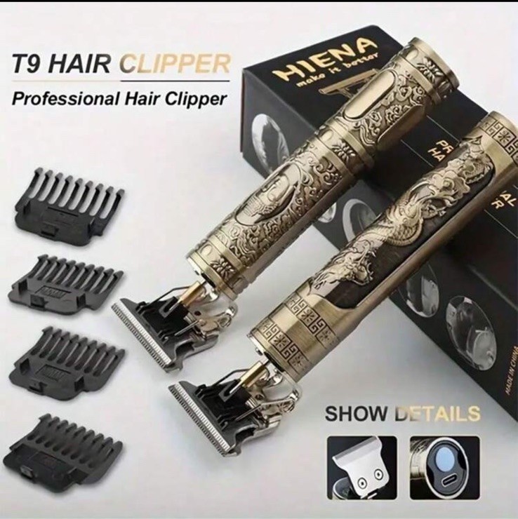 T9 Hair Clipper trimmer for men cordless clippers USB Rechargeable