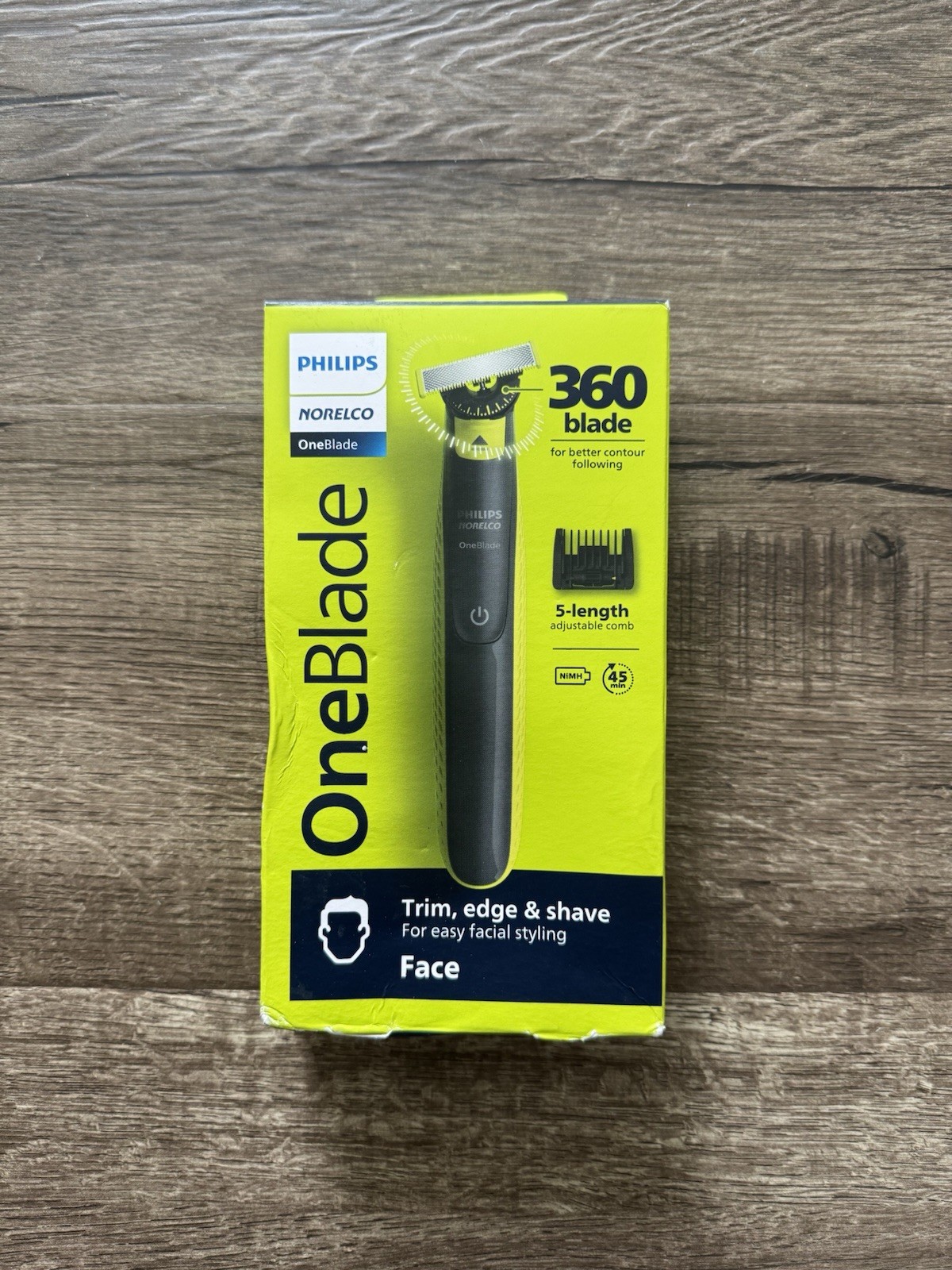 Philips Norelco Oneblade 360 Blade Original Face Trimmers, New, Sealed