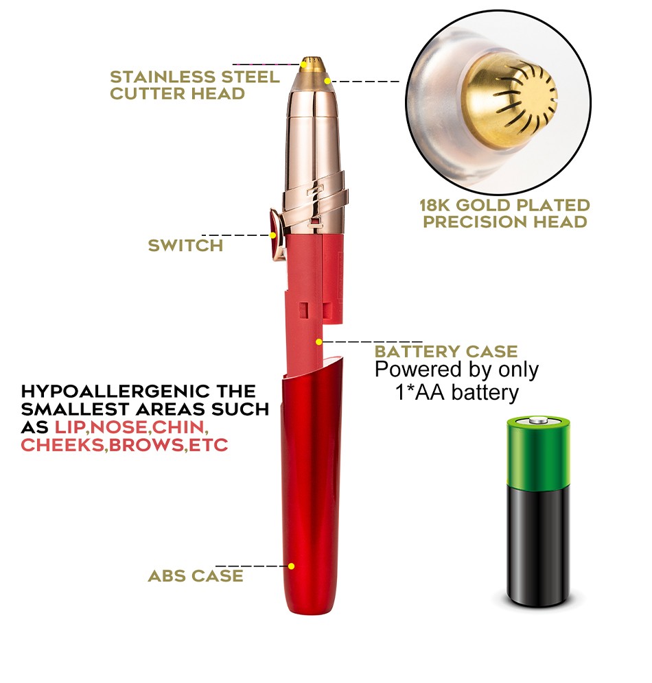 Multifunction Eyebrow trimmer Easy Trimming For Face Hair,liphair ,Sideburns