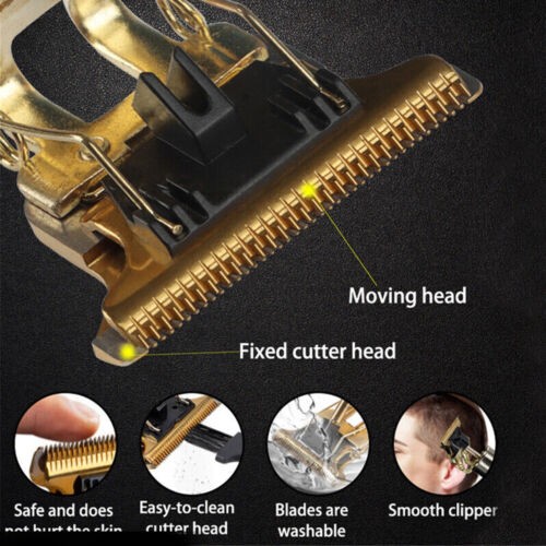 Professional Hair Clippers Trimmer for Men Cordless Beard Shaver Hair Cutter