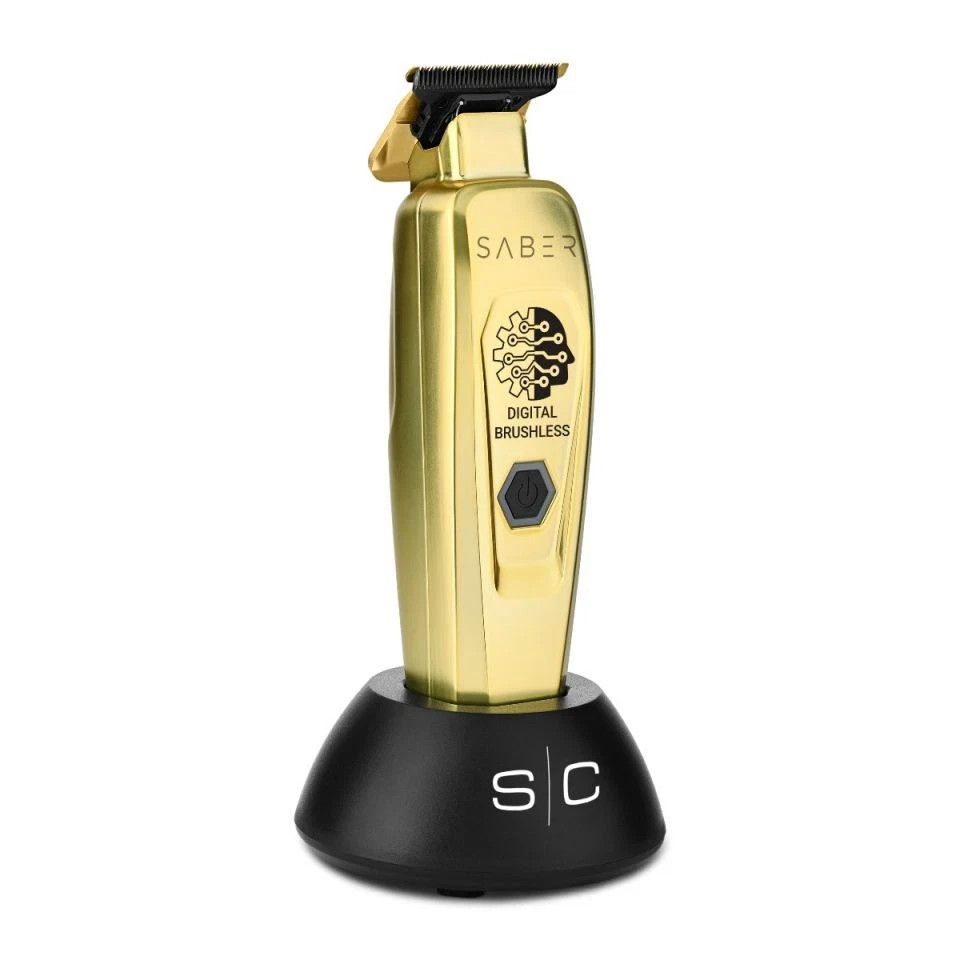 StyleCraft Saber Gold Trimmer Cordless Metal Digital Brushless Motor – BRAND NEW