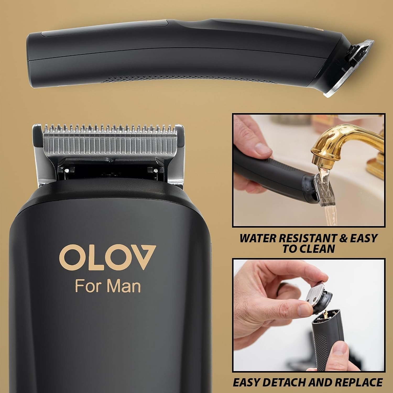 Beard Trimmer, 21 Piece All-in-One Mens Grooming Kit and Hair Clipper, Nose, …