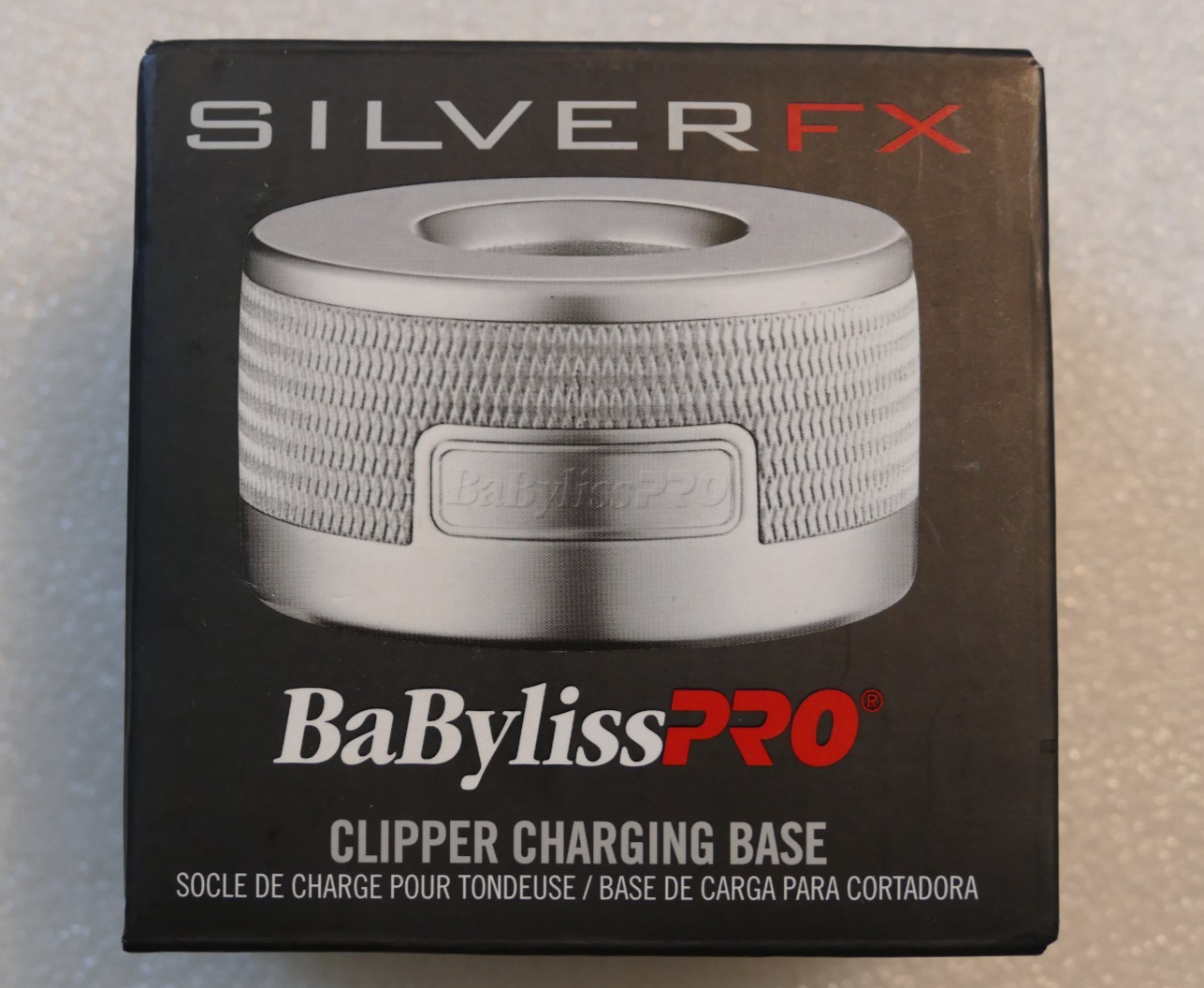 Babyliss Pro SILVERFX FX870S Silver Clipper Charger Base FX870BASE-S