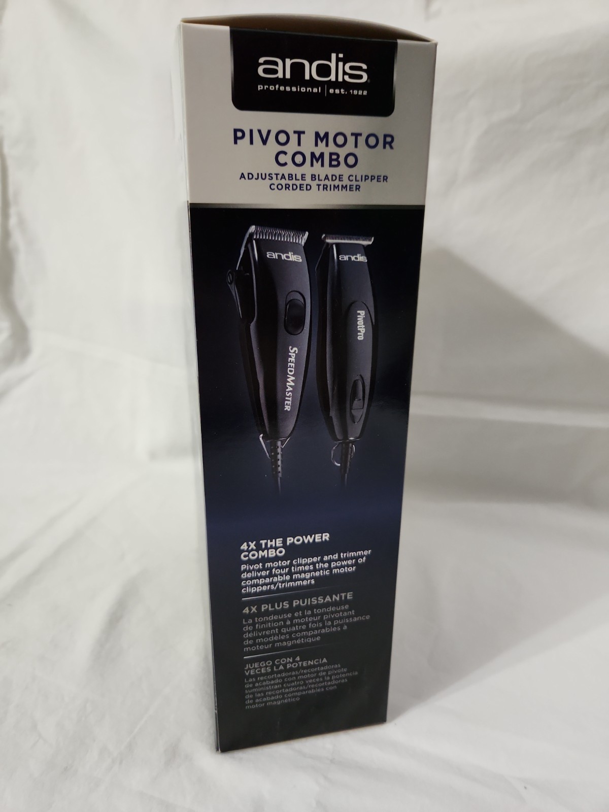 Andis Pivot Motor Combo Adjustable Blade Clippers New In Box