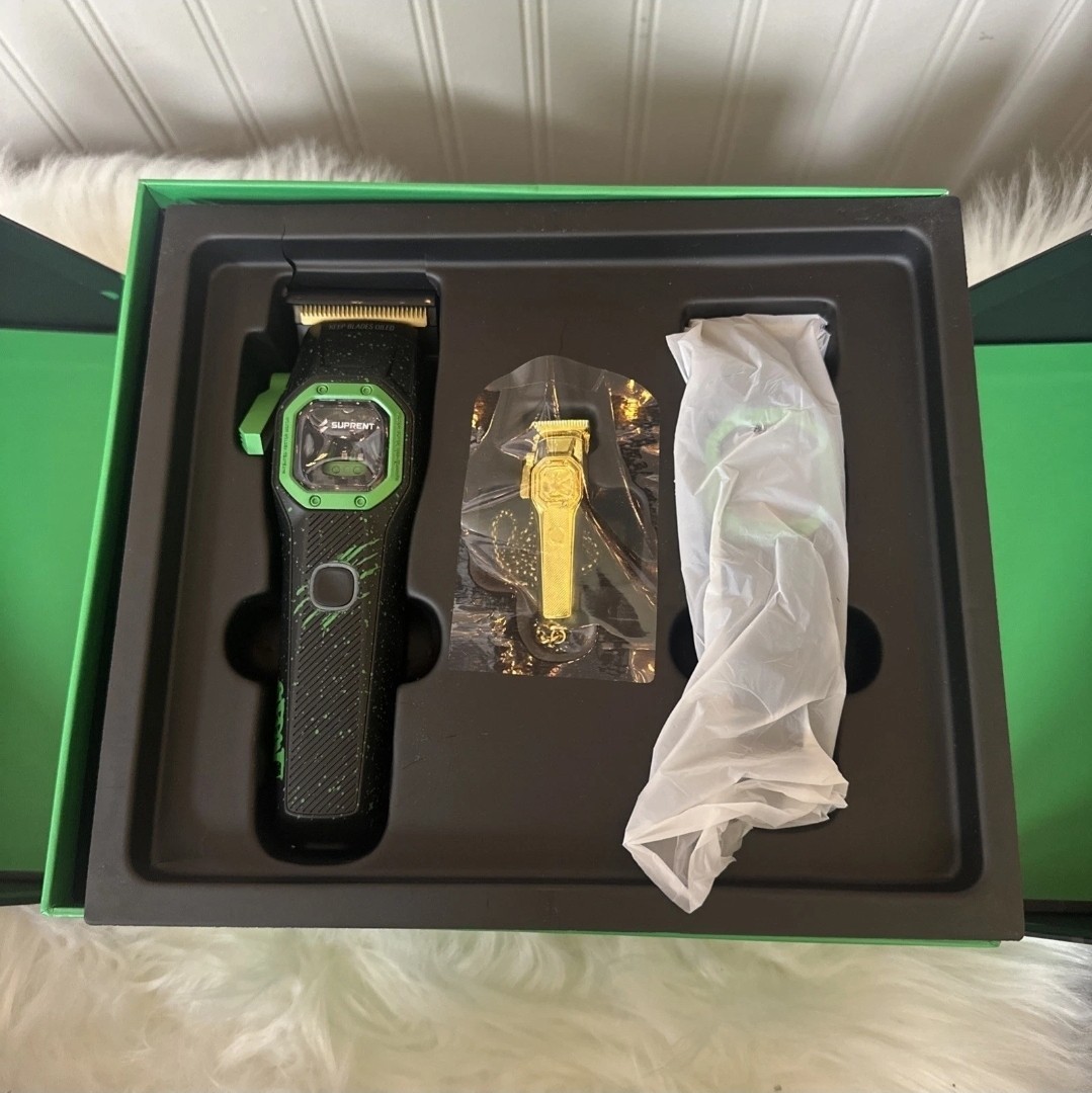 ‼️SUPRENT Fangs HC976 Clipper & Trimmer Set, Adjustable Speed, Charging Stand .
