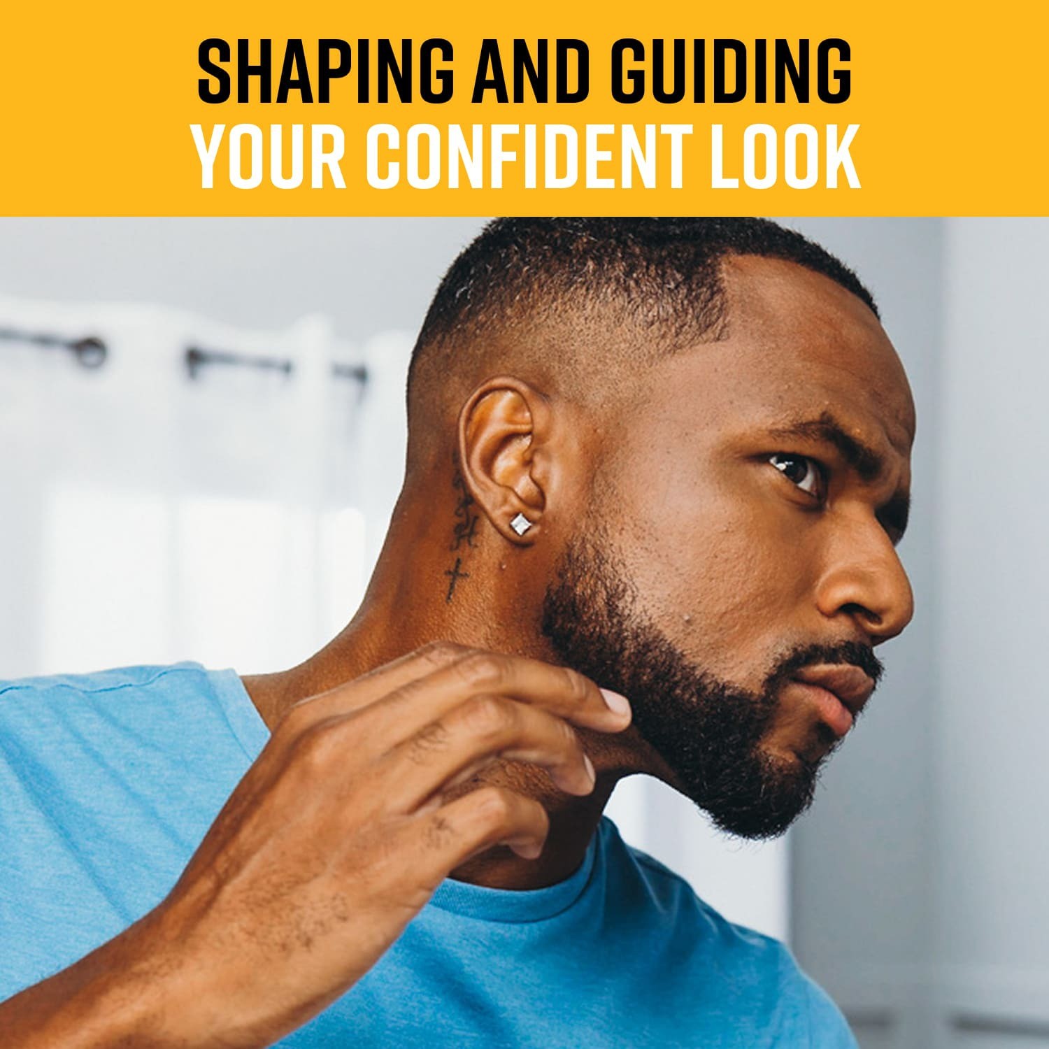 Beard Shaping Tool and Hair Trimmer Guide – Plus Version