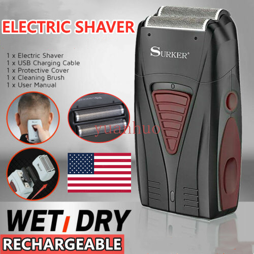Electric Men’s Shavers Trimmer Razor Hair Beard Shaving Machine USB Rechargeable