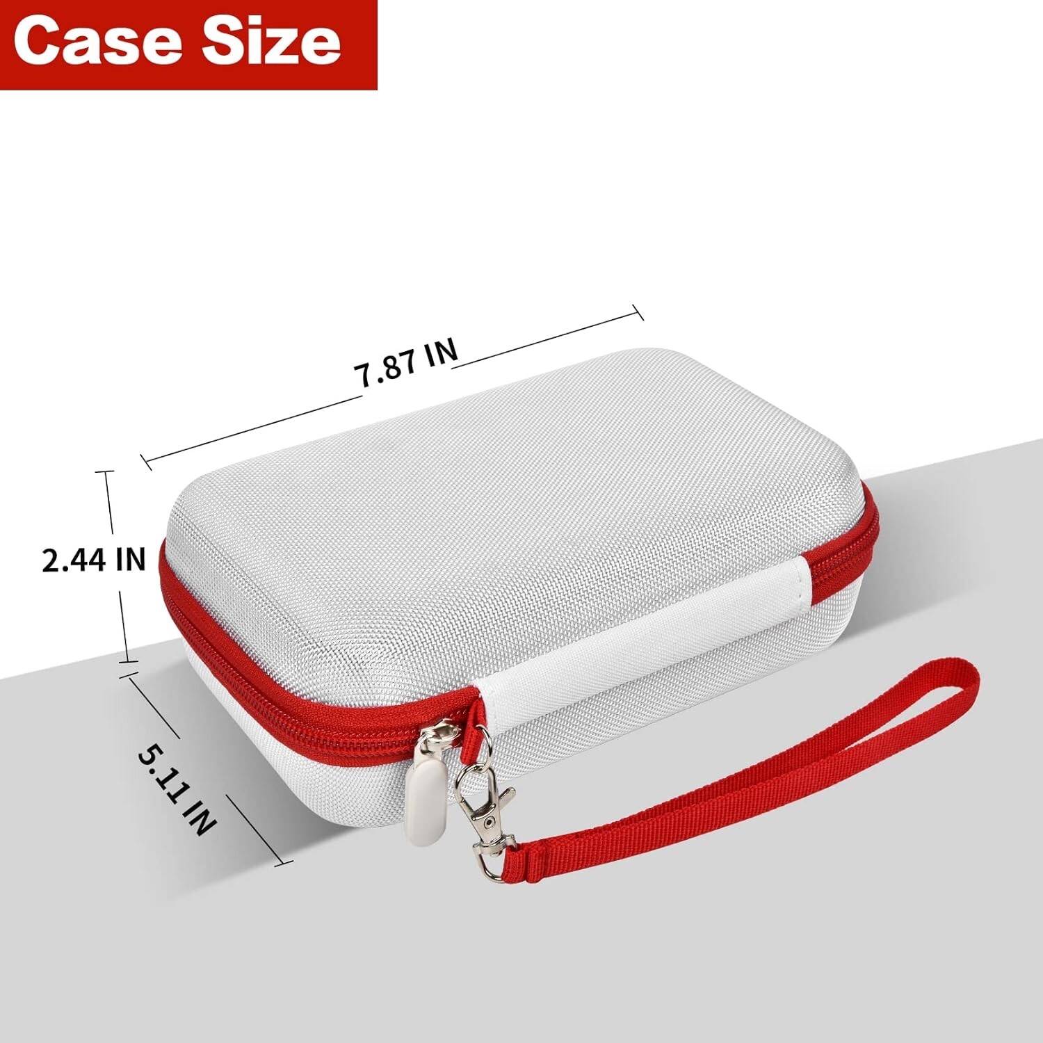 Case for Beard & Hair Trimmer, with Mesh Pocket for Attachment Set – “Box Only”