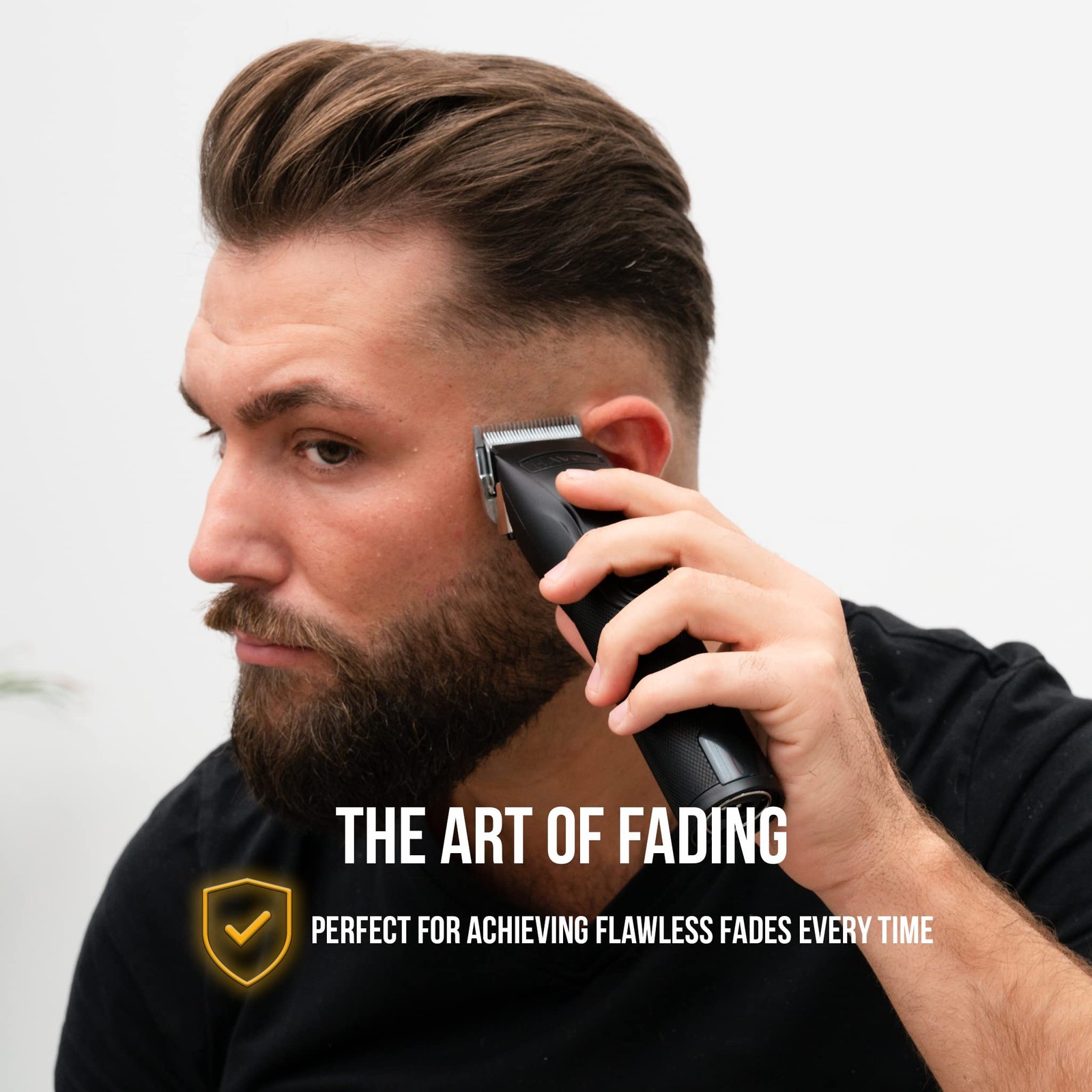 Professional Hair Clippers for Men Barber Trimmer Cordless Haircut Kit