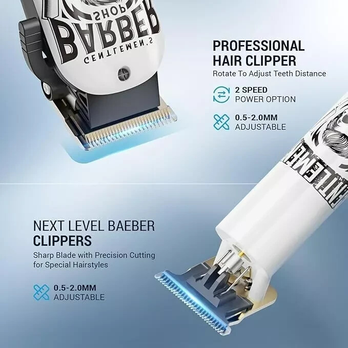 PRO Máquinas Profesionales Para Cortar Cabello Maquina Cortadora De Pelo Set MEN