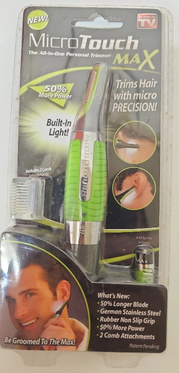 NEW MicroTouch Max All-In-One Personal Trimmer As Seen On TV Factory Sealed