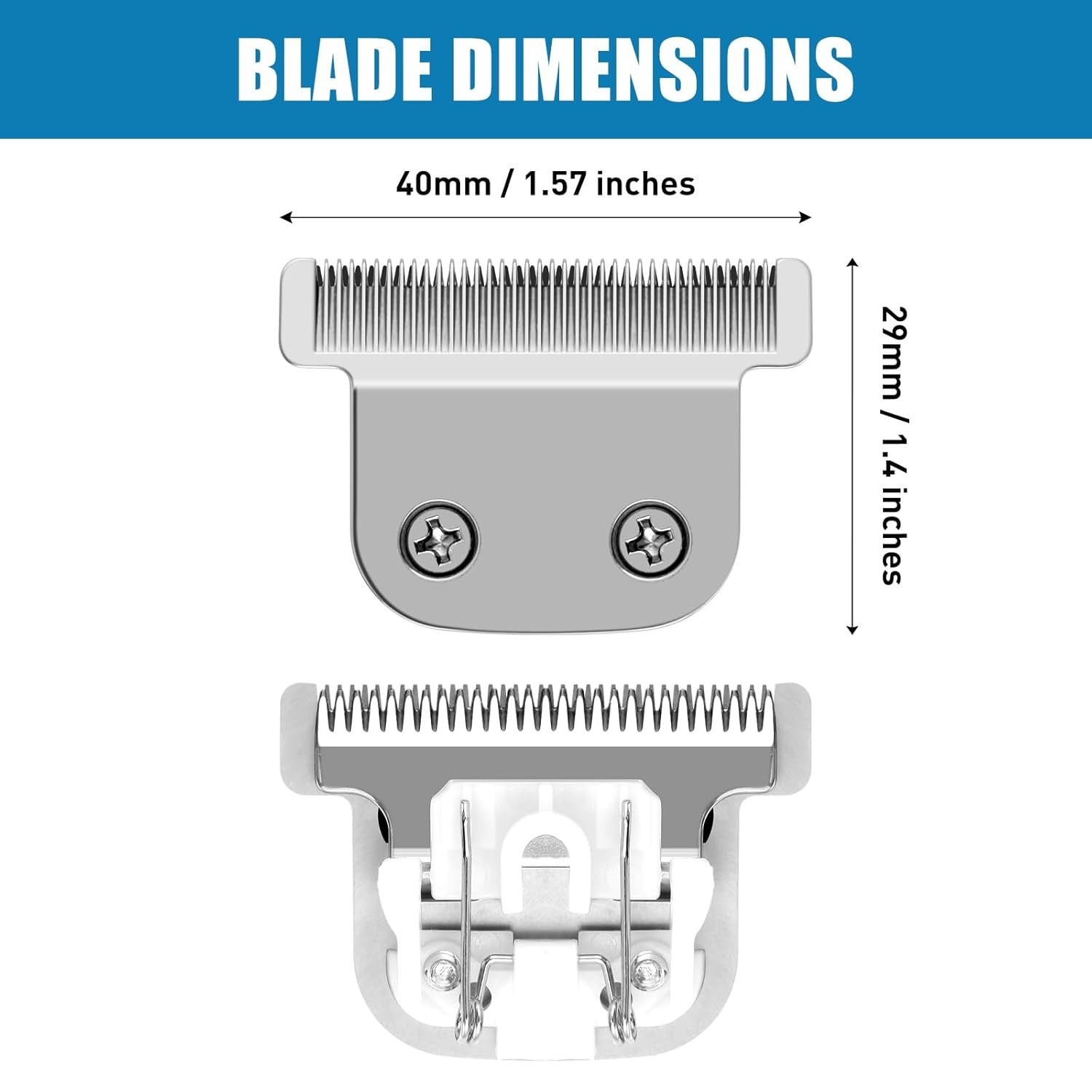 Genuine Wahl Trimmer Replacement Stainless Steel T Blade 02144 9818 9864 9854