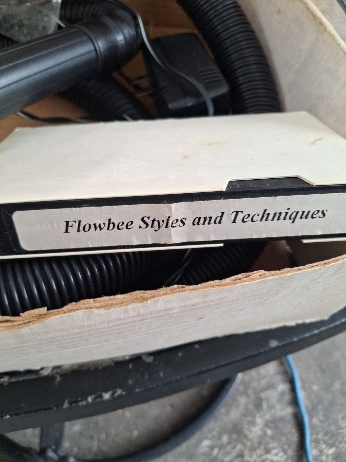 Flowbee Haircutting System Used and FOR PARTS ONLY W/Box and Instructions AS IS