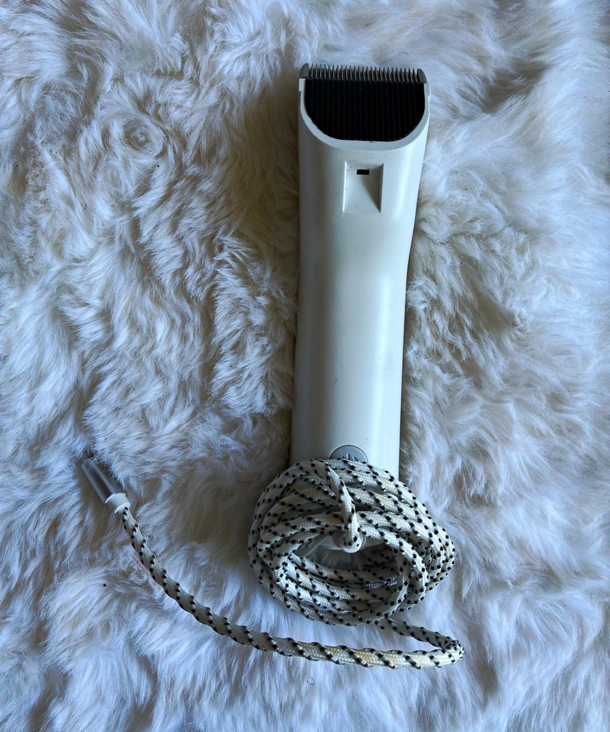 HICOZY Cordless Hair Clipper H305, White, Unisex, 0.5mm, Rotary Motor