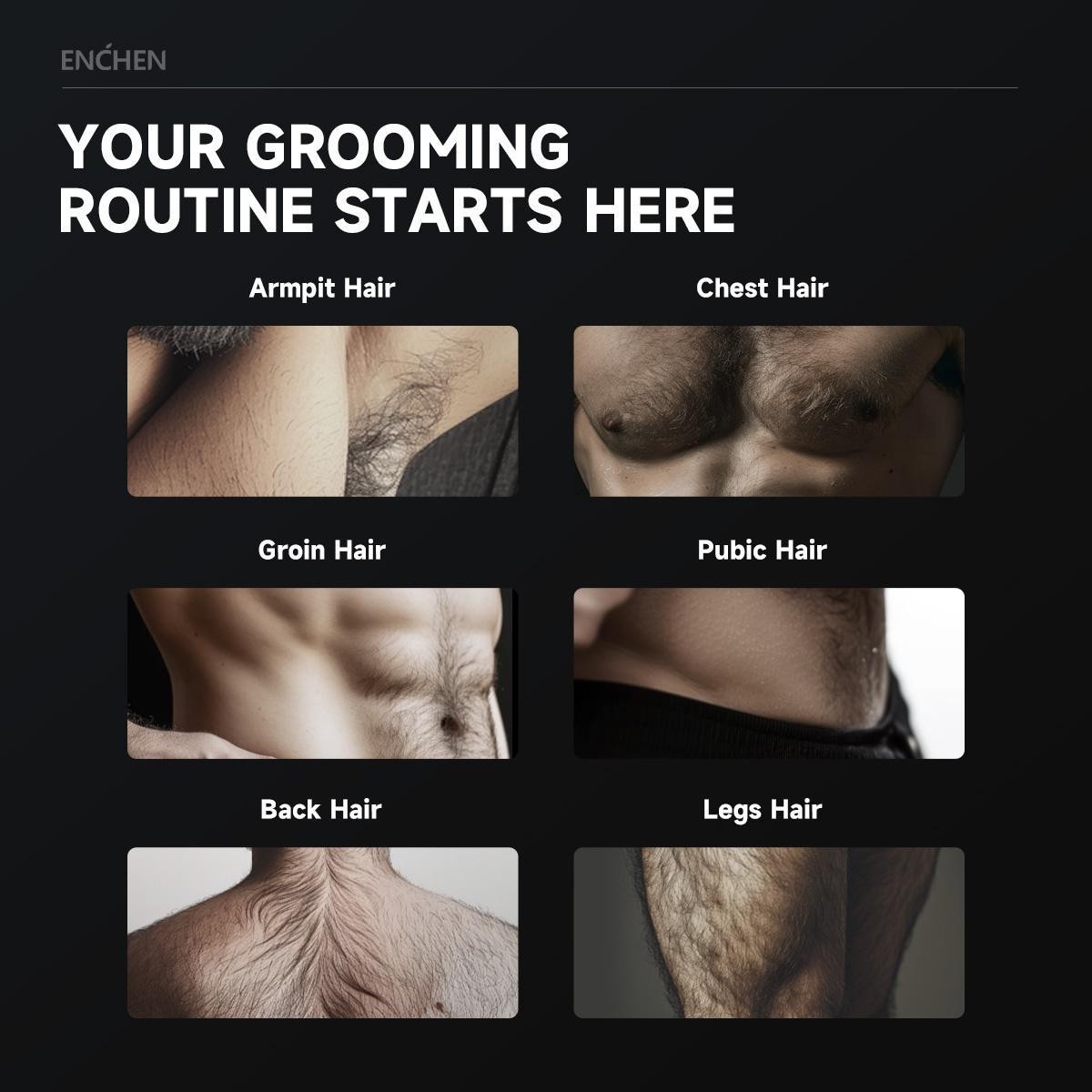 Electric Body Hair Trimmer – Waterproof Ball Shaver, Ceramic Blade, USB Recharge