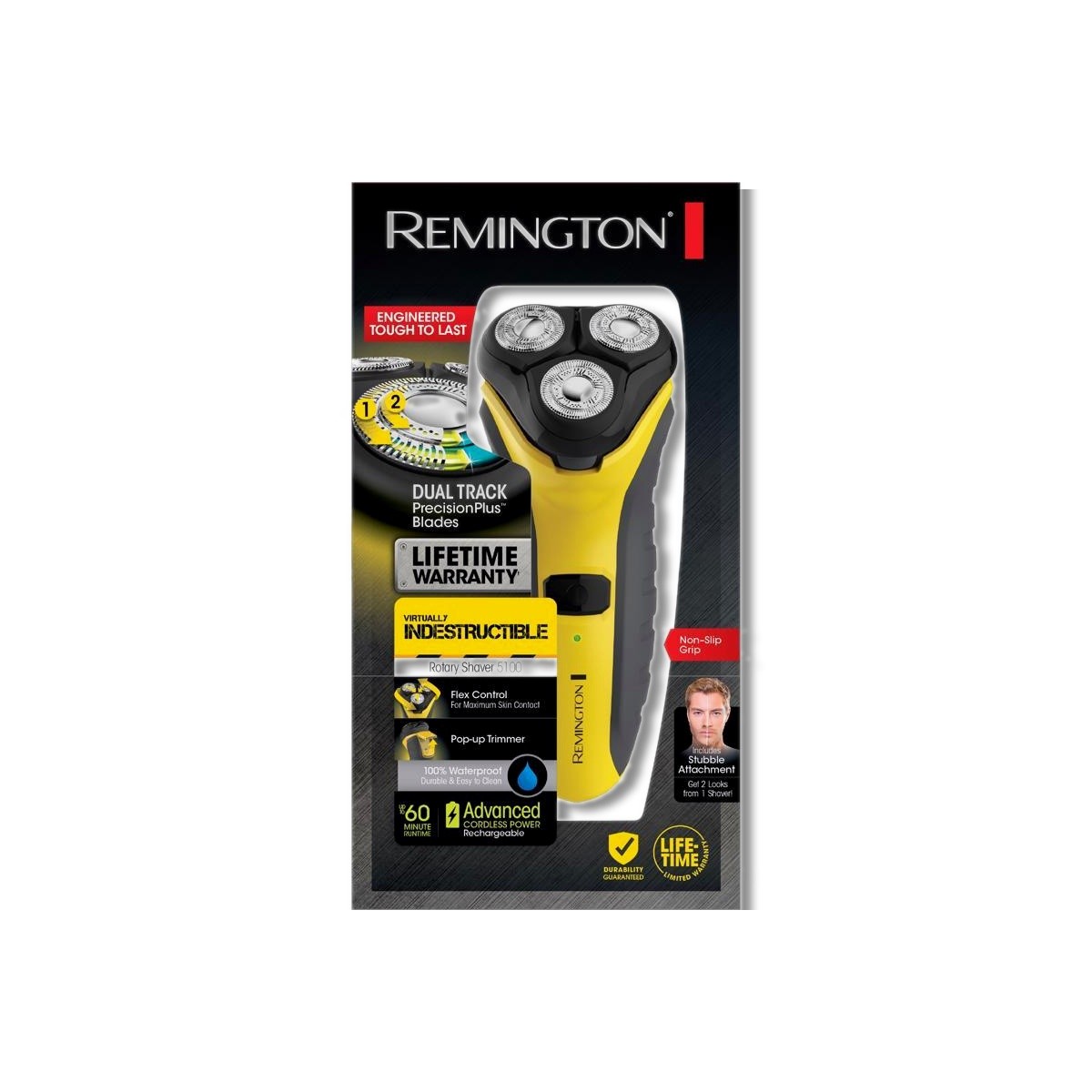 Remington Virtually Indestructible Flex and Pivot Electric Shaver PR1855A