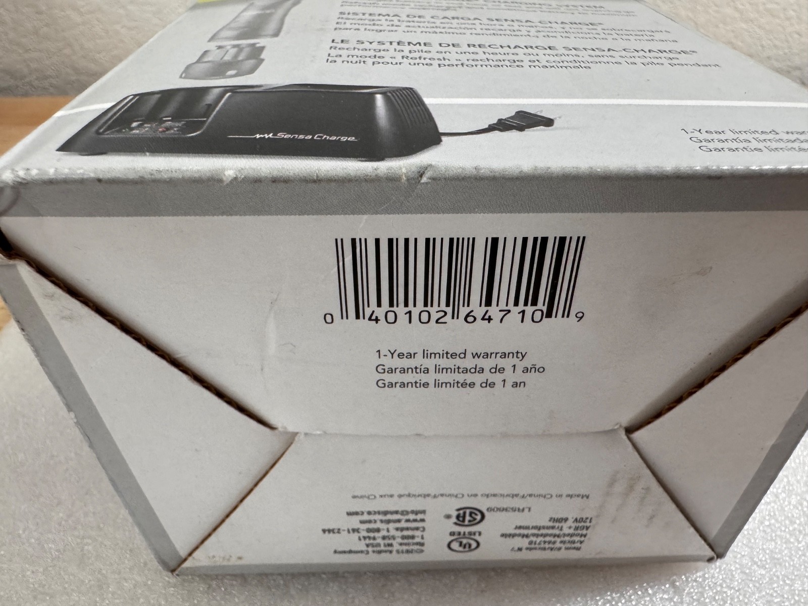 Andis Sensa Charge AGR+/BGR+ 4.8VDC Charger Dock Only (Battery Not Included)