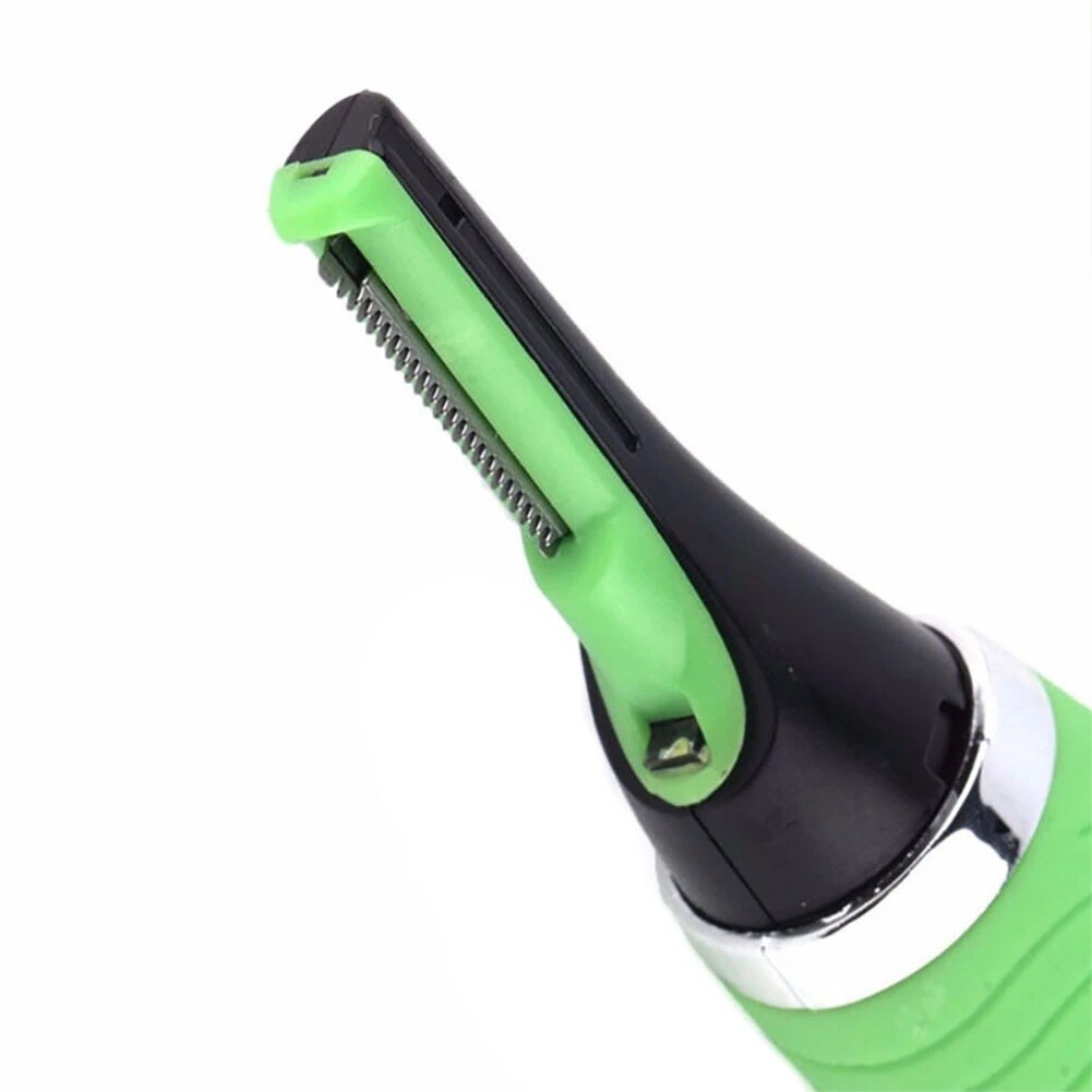Hot Men Nose Ear Face Neck Eyebrow Hair Mustache Beard Trimmer Shaver Clipper PE