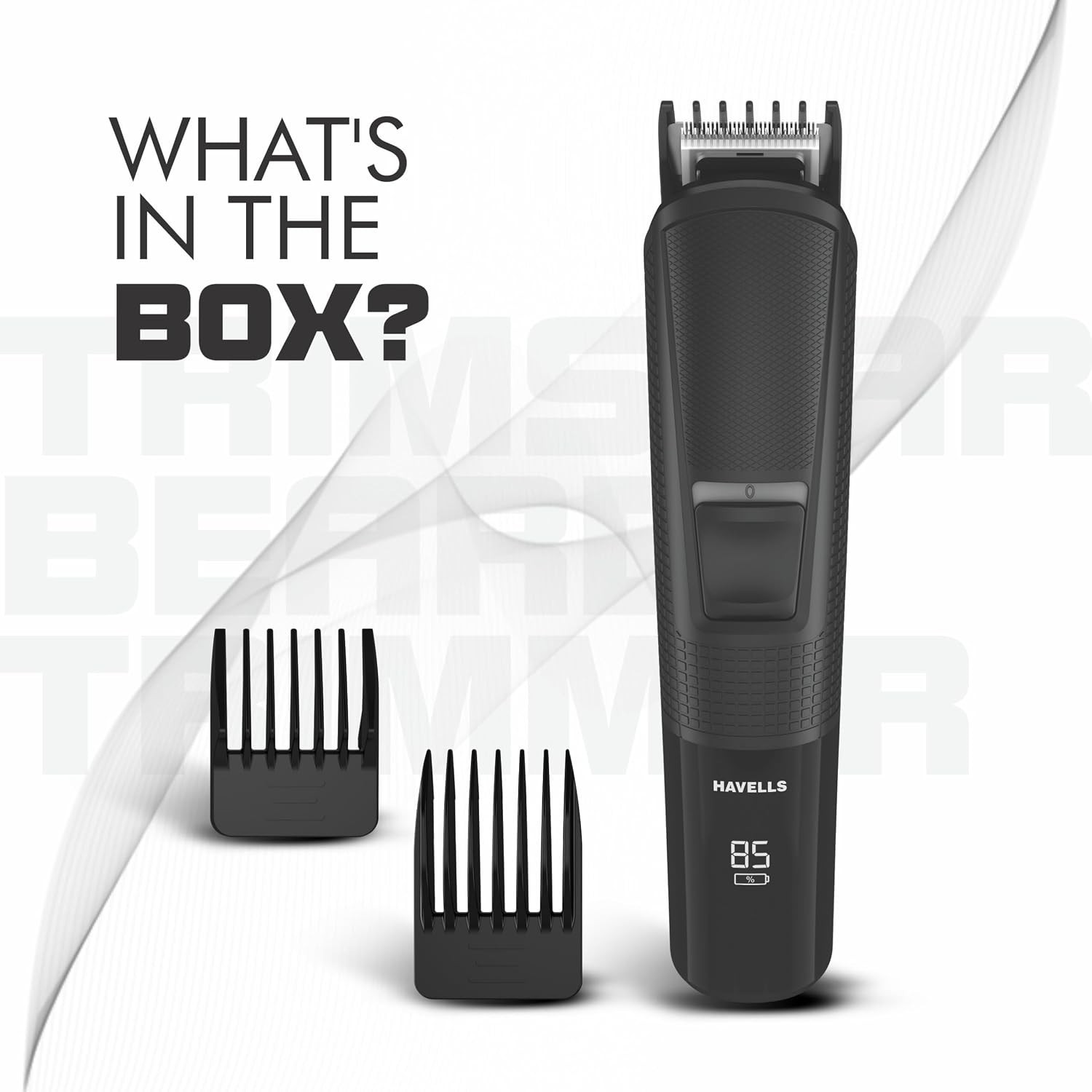 HAVELLS BEARD TRIMMER, BT4441, BLACK