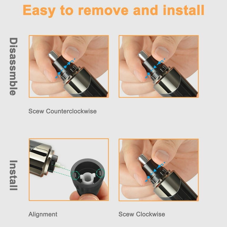 Razuradora para hombres 4 en 1 Eléctrica Recargable USB Waterproof Portable