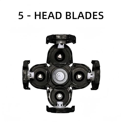 Freebird Head Shaver Blade Refills 5-Head Replacement Kit