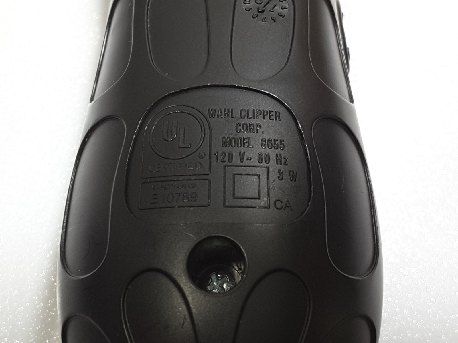 WAHL Professional Peanut – Model 8655 Black Kit Trimmer Clipper