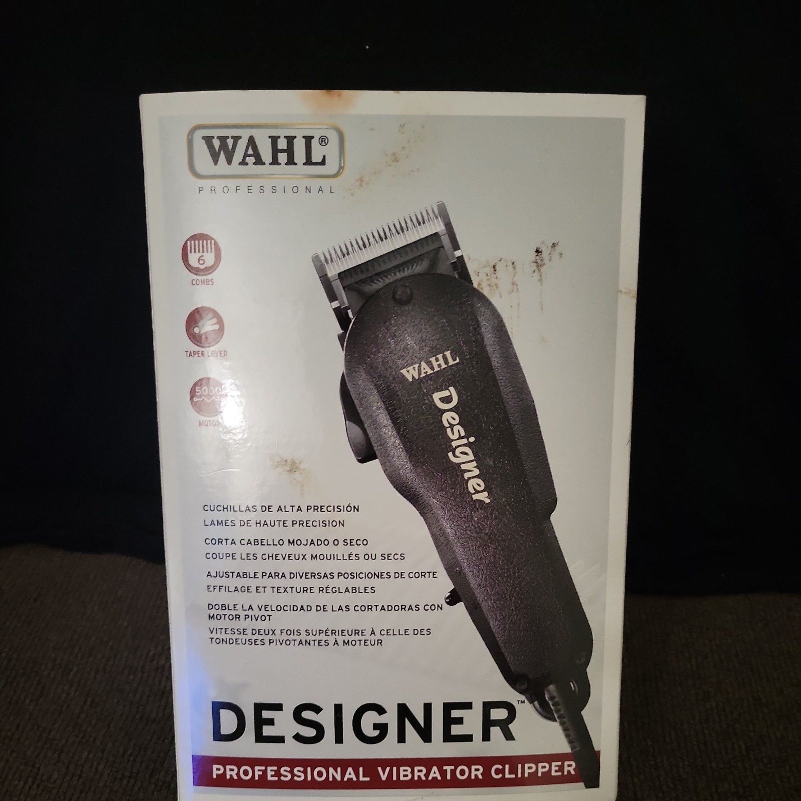 WAHL Designer Professional Vibrator Clipper Model 8355-400