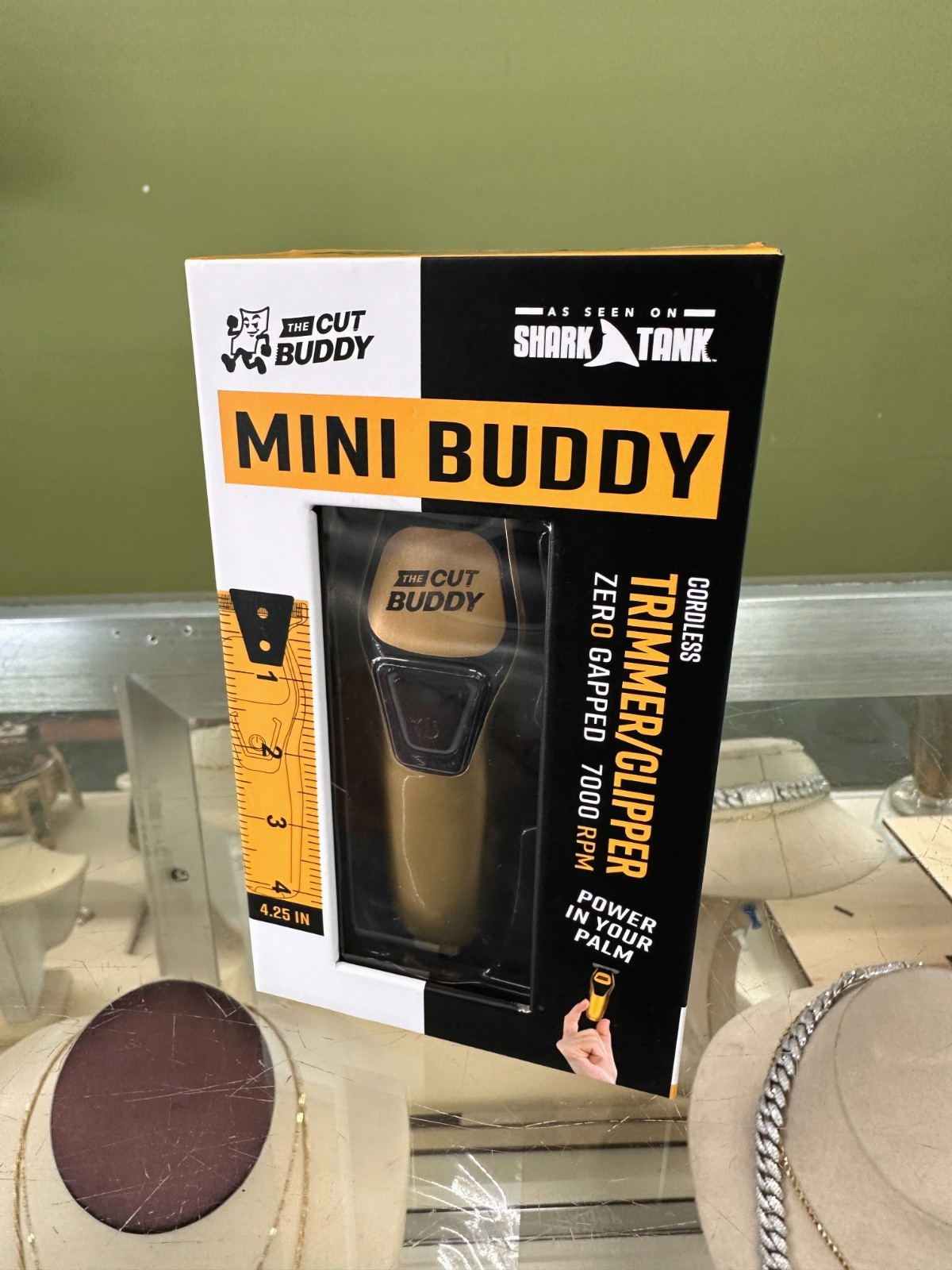 THE CUT BUDDY MINI BUDDY CORDLESS TRIMMER/CLIPPER -NEW-