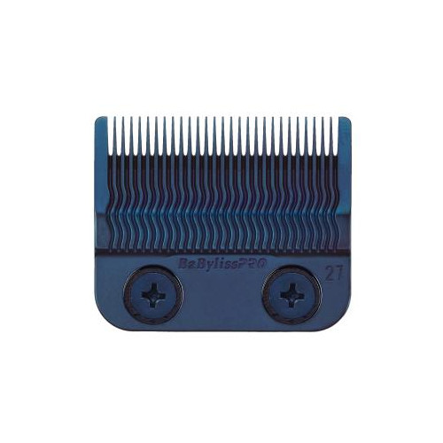 BaBylissPRO Blue Titanium Metal-Injection Molded Precision Fade Blade | FX8027BL