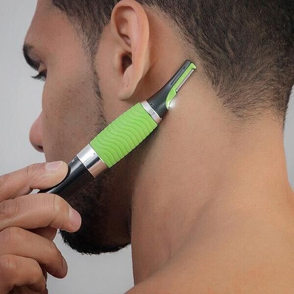 Men’s Nose Ear Face Neck Eyebrow Hair Mustache Beard Trimmer Shaver Clipper Hot