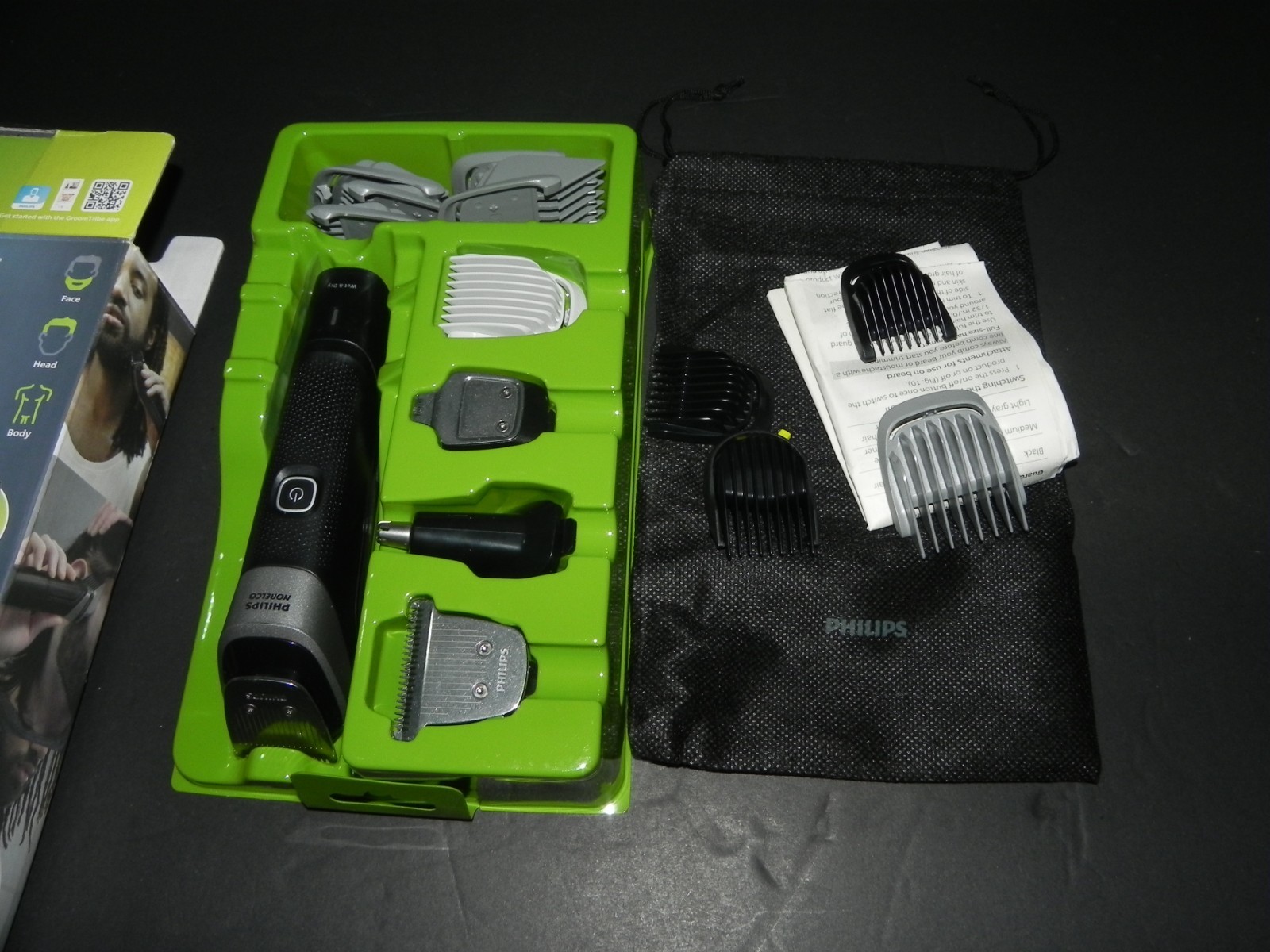 Philips Norelco Multigroom Series 5000 Mens Face, Head & Body Trimmer