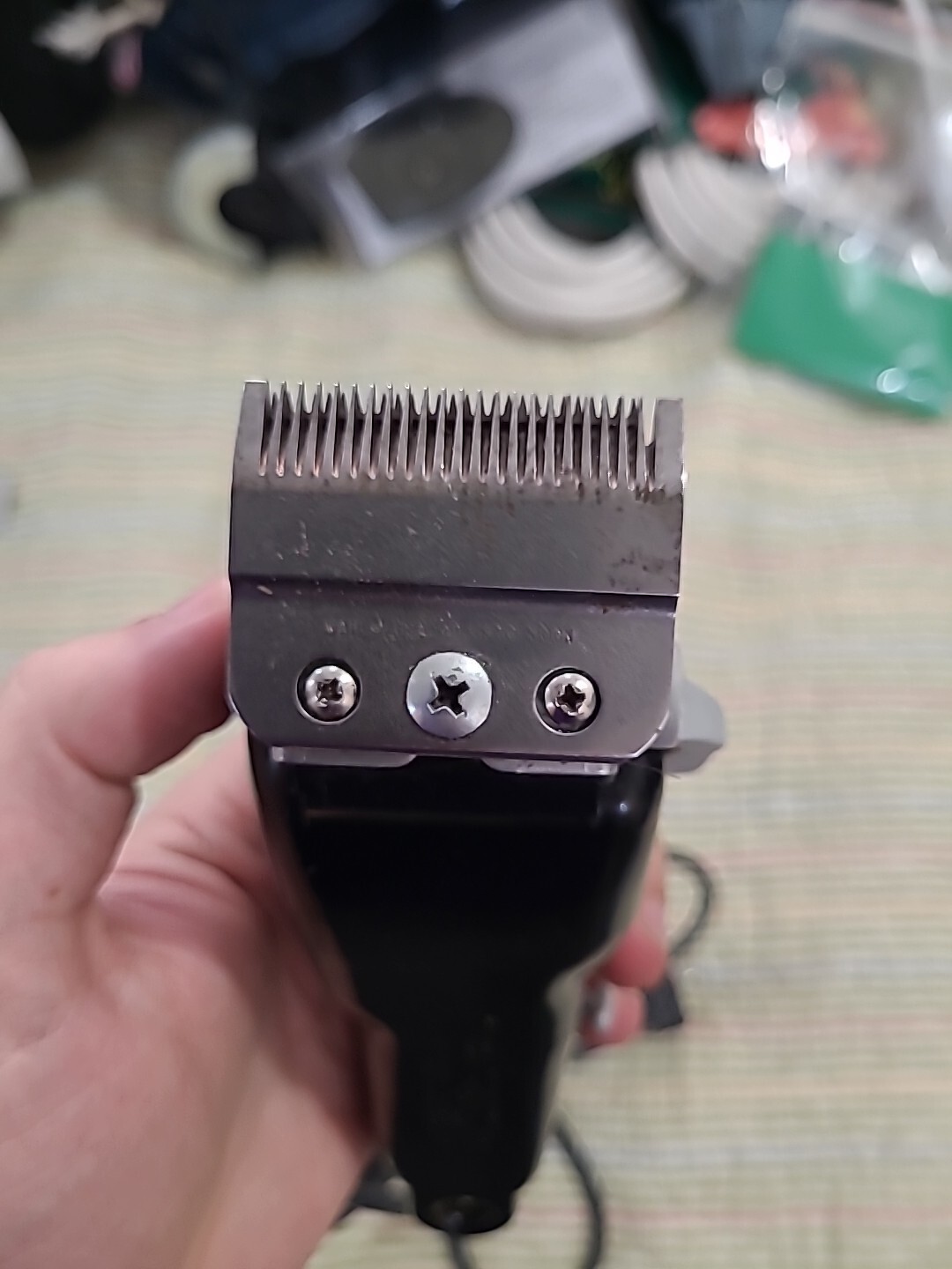 Wahl Model ST Professional Designer Red Electric Corded Clippers