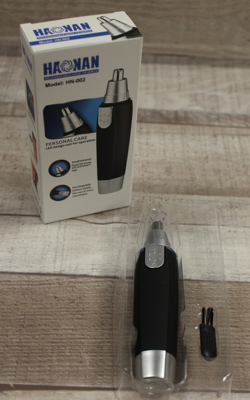 Hanan HN-002 Men’s Battery Powered Nose/Ear Hair Clipper – New