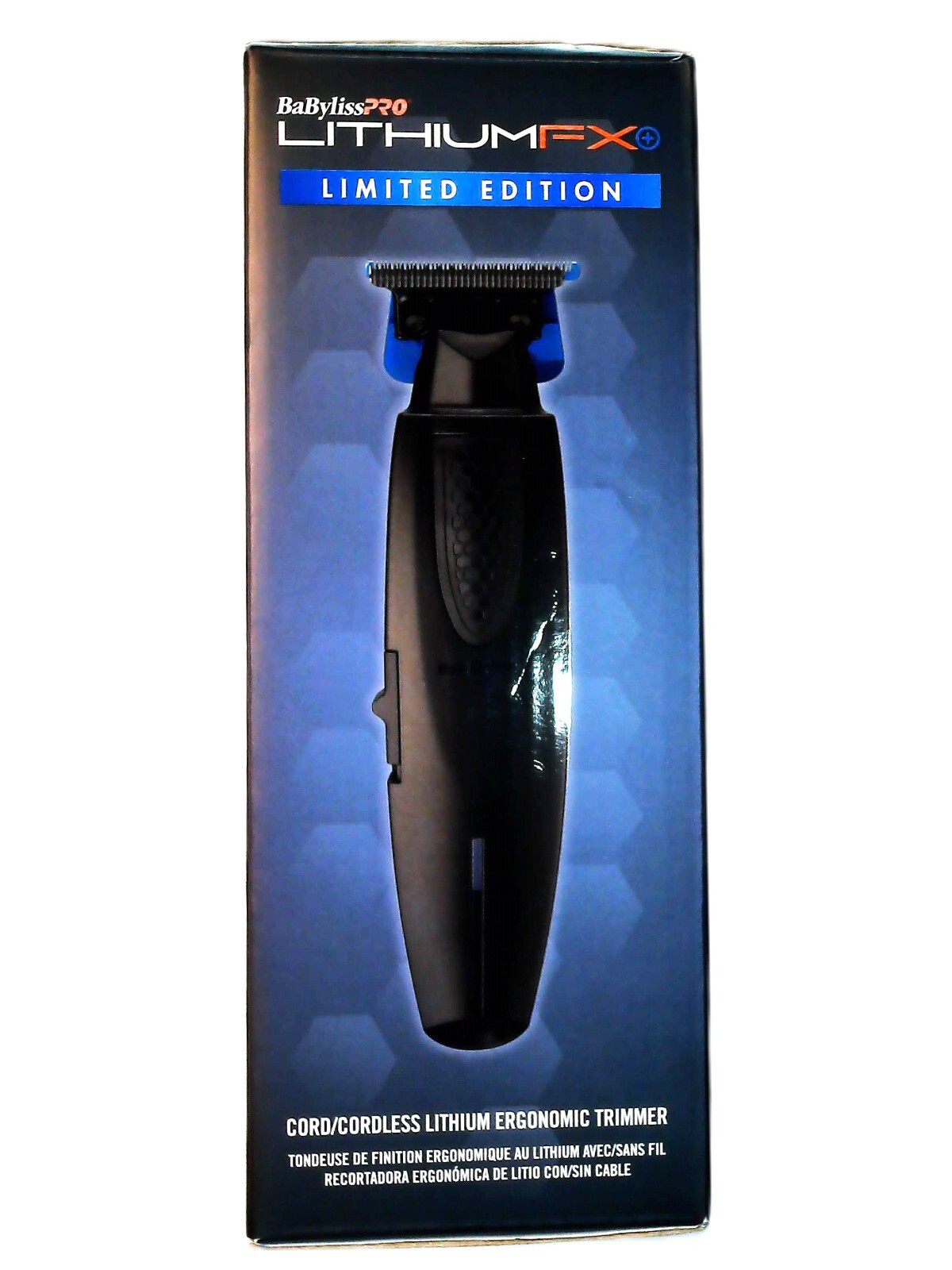 BABYLISS PRO LITHIUMFX CORD CORDLESS LITHIUM ERGONOMIC TRIMMER FX773NMB