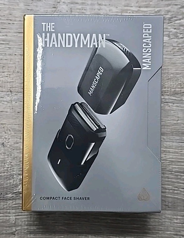 MANSCAPED The Handyman Compact Face Shaver NEW Sealed In Plastic Wrap