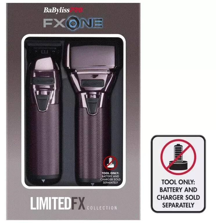 BaByliss PRO FXONE Nightfall Collection Shaver & Trimmer Set, FX1FSTPTO