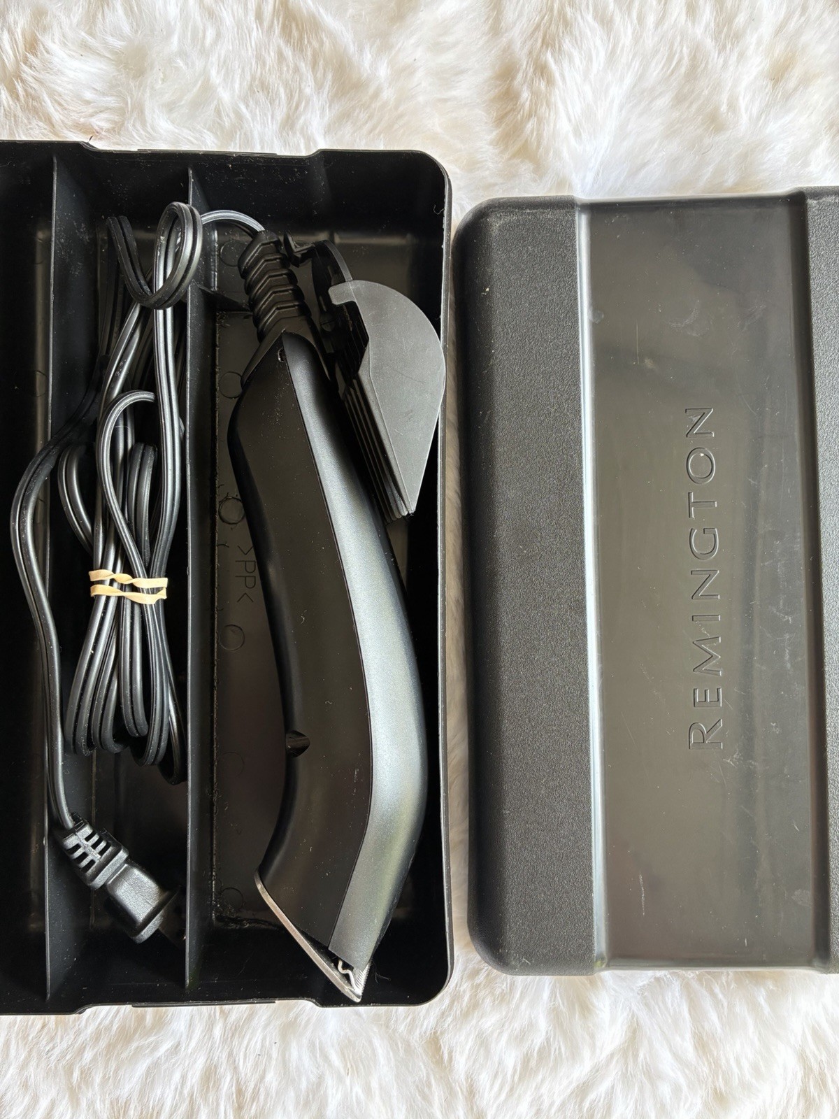 Remington Corded Electric Hair Clipper Kit w/ Case, Power Cord & Guards