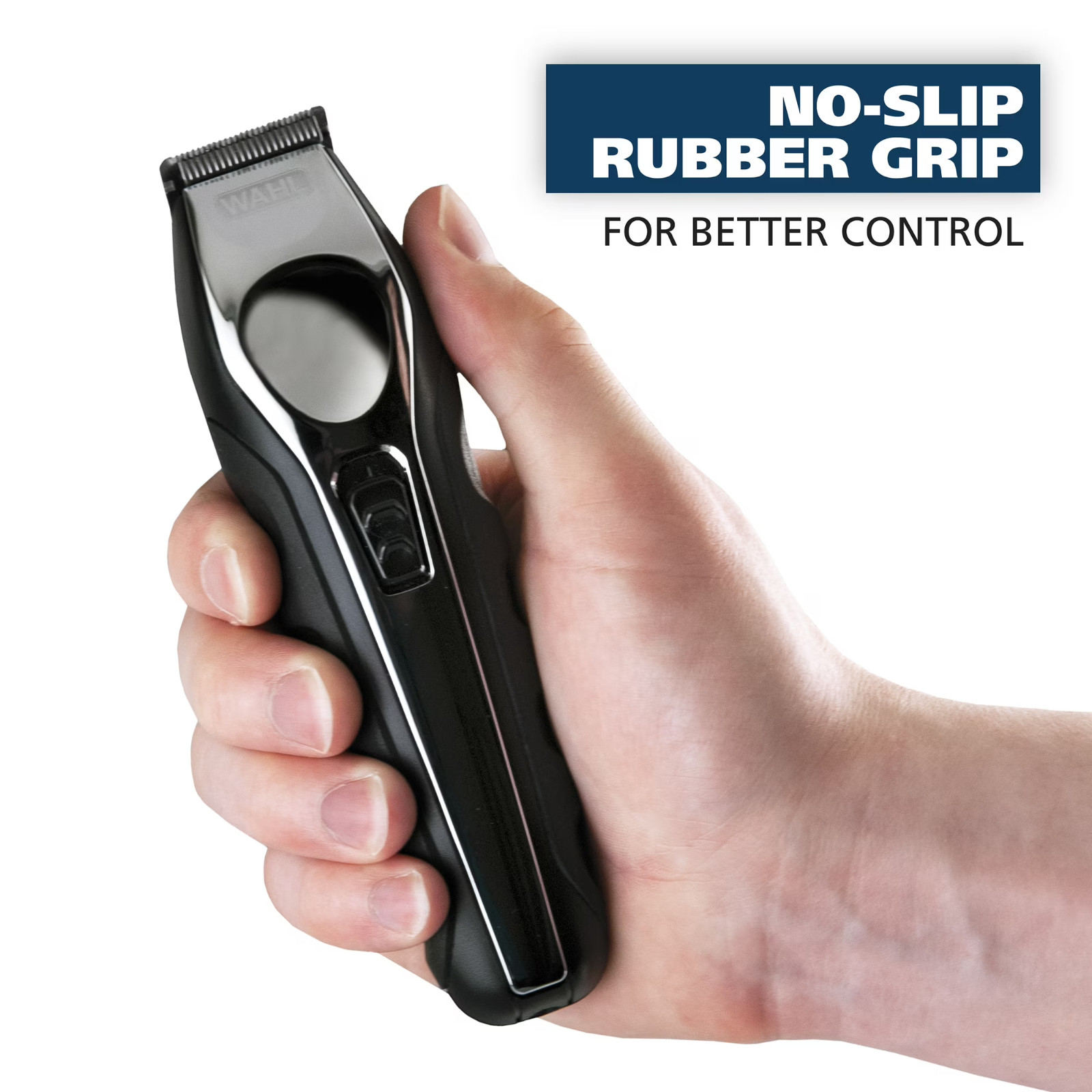 Lithium Ion All-in-One Beard Trimmer for Men – Black/ Silver Model 9888-600